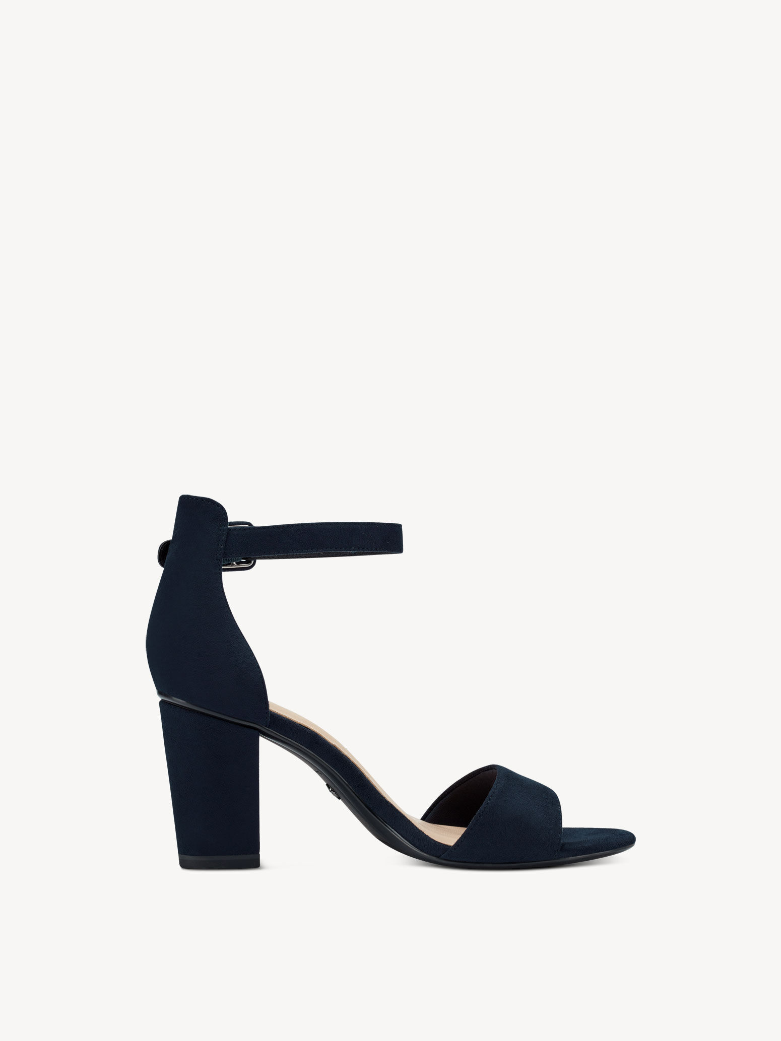 Sandale à talon - bleu