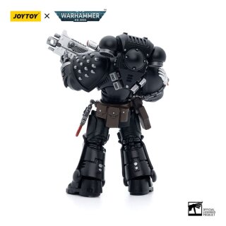 Warhammer 40k Actionfigur 1/18 Iron Hands Assault Intercessors Sergeant Bantus 12 cm