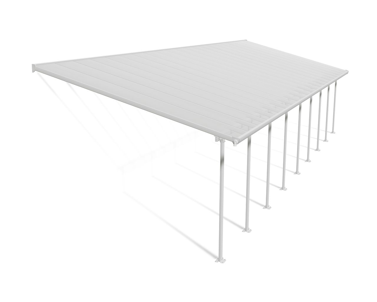 Canopia by Palram Terrassendach Feria 1276x380cm Weiss