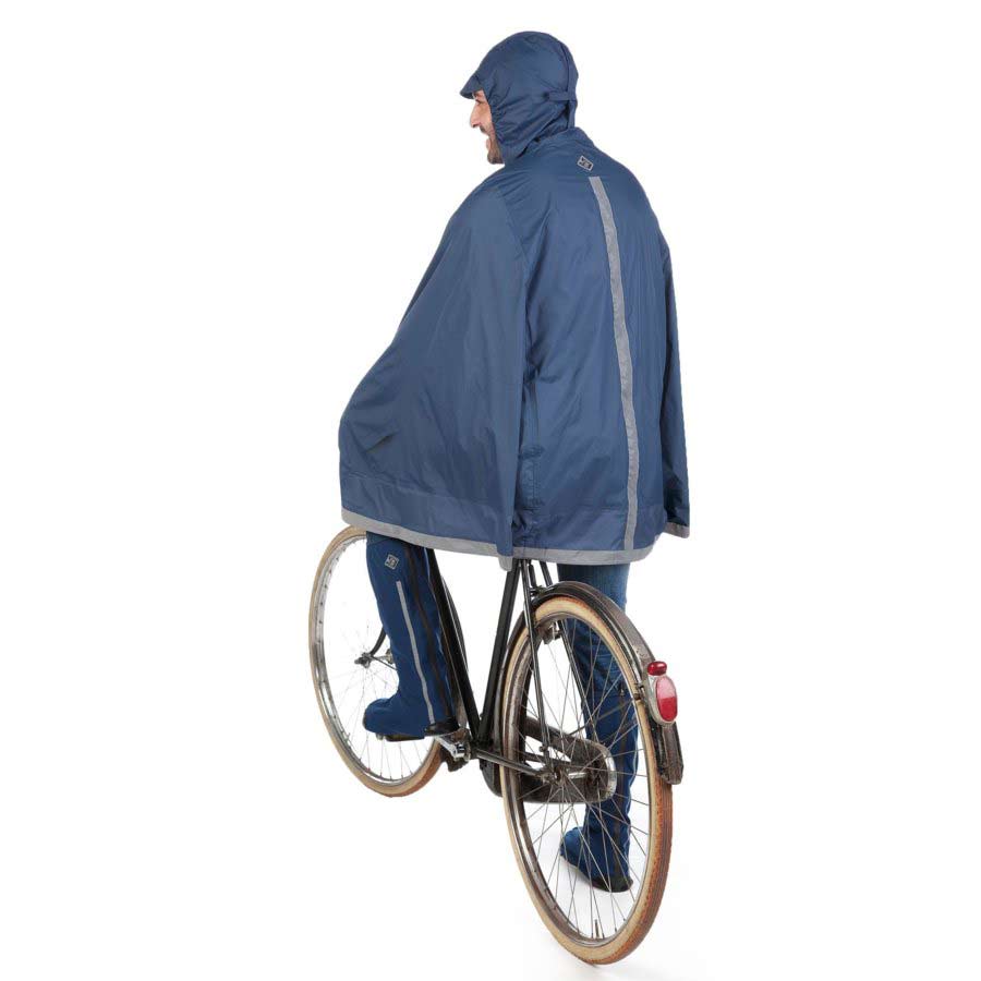 Regenponcho, Größe L-XXL, blau, 1 Stück - ATU
