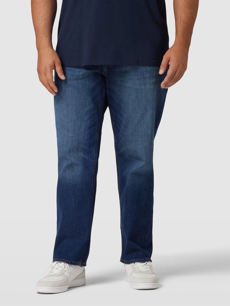 PLUS SIZE Jeans im 5-Pocket-Design Modell 'MIKE' in jeans