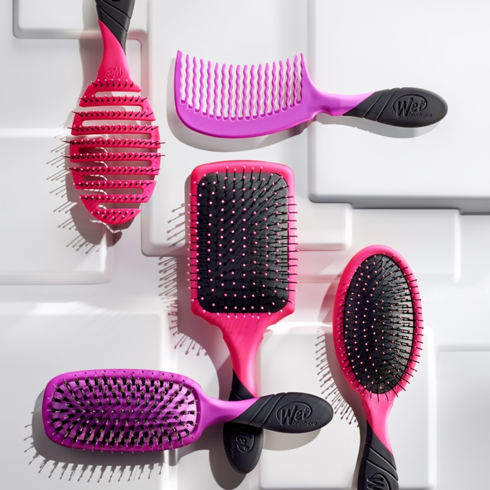Wet Brush WETBRUSH PADDLE DETANGLER PINK BROSSE A CHEVEUX