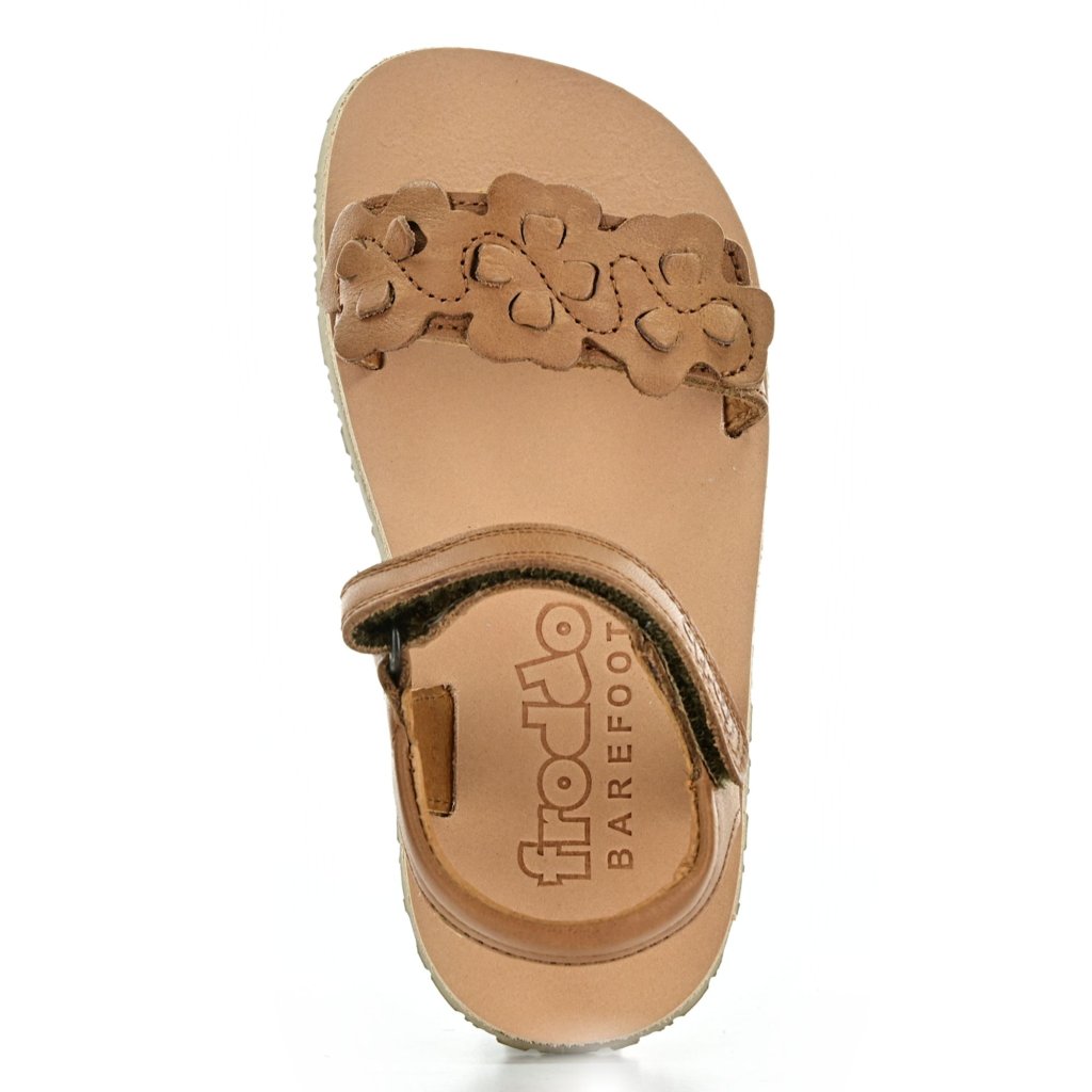 Froddo G3150265-1 Flexy Flowers Brown Barfußsandalen
