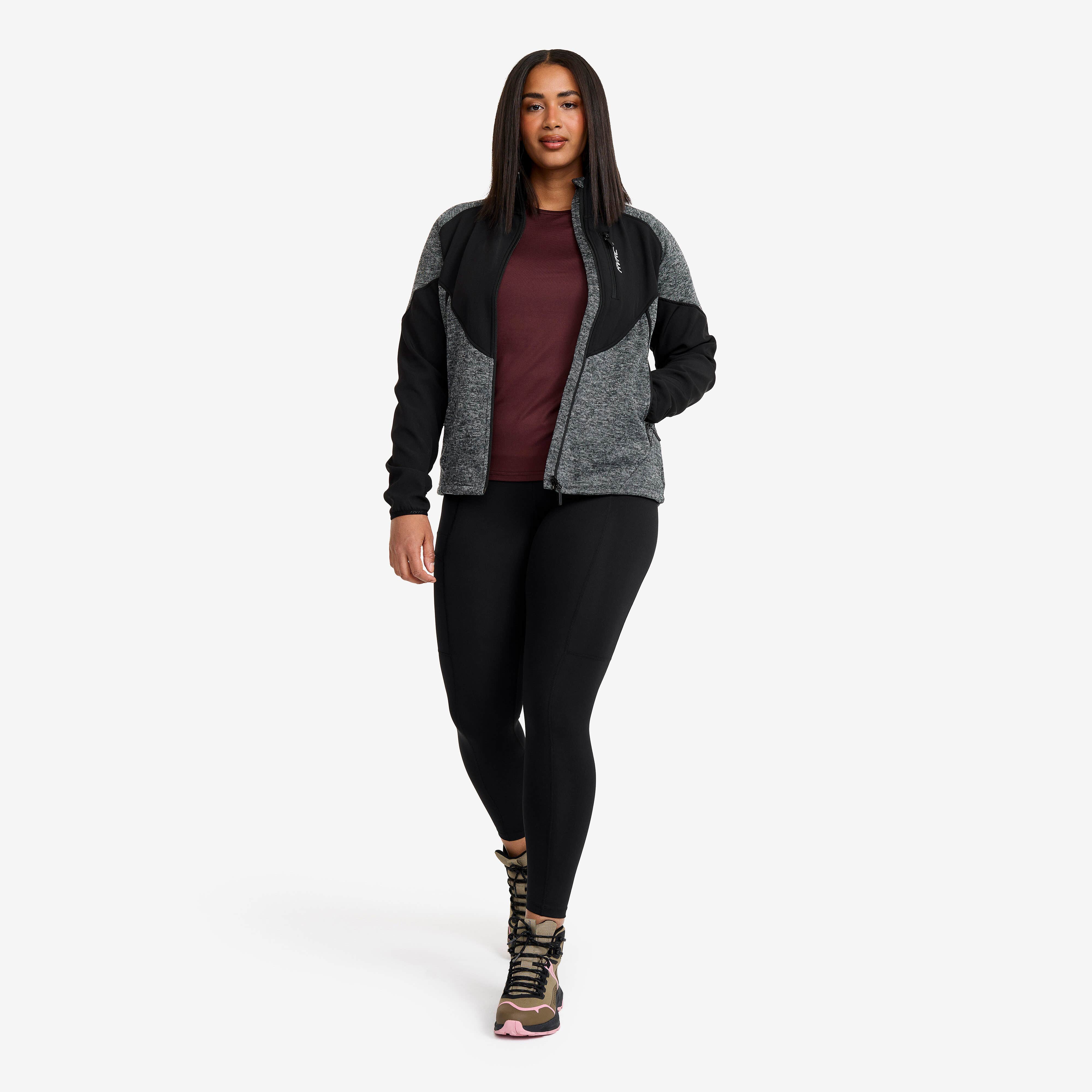 Tornado Fleece Femme Anthracite