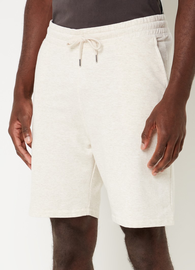Pantaloni de trening Reiss Tyne cu croială dreaptă și imprimeu în culorile heather.