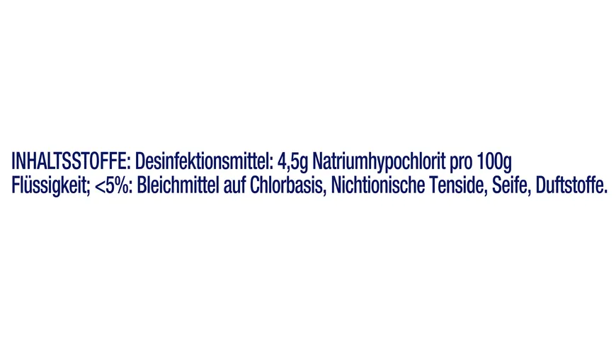 Domestos Hygiene-Reiniger mit Aktiv-Chlor effiziente Schimmelbeseitigung 2 l