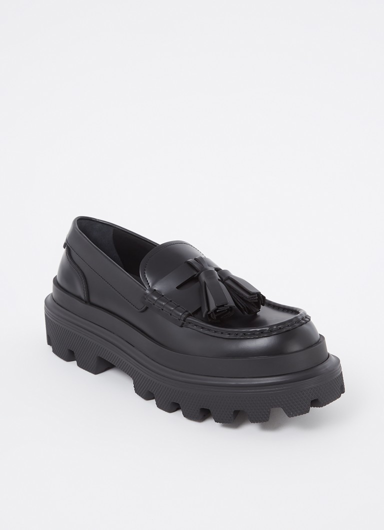 Dolce & Gabbana Trek Tassle -loaferit vasikannahkaa
