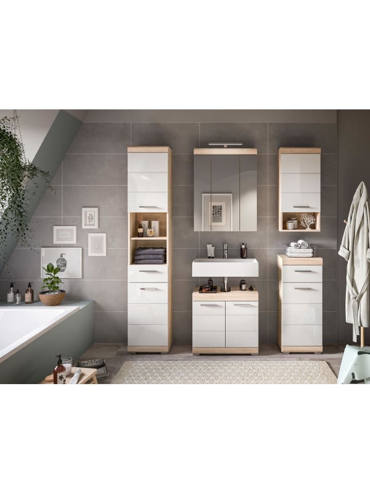 ebuy24 Spiegelschrank Lambada Eiche 60 x 18 cm günstig kaufen onesize