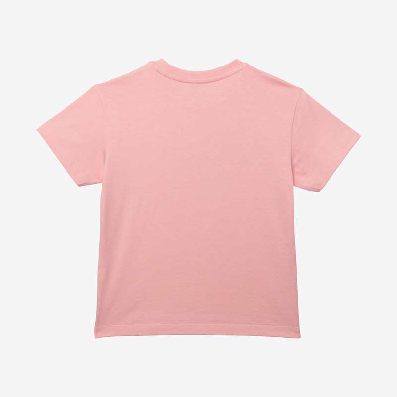 T-shirt enfant message rose en coton recyclé mixte Catimini