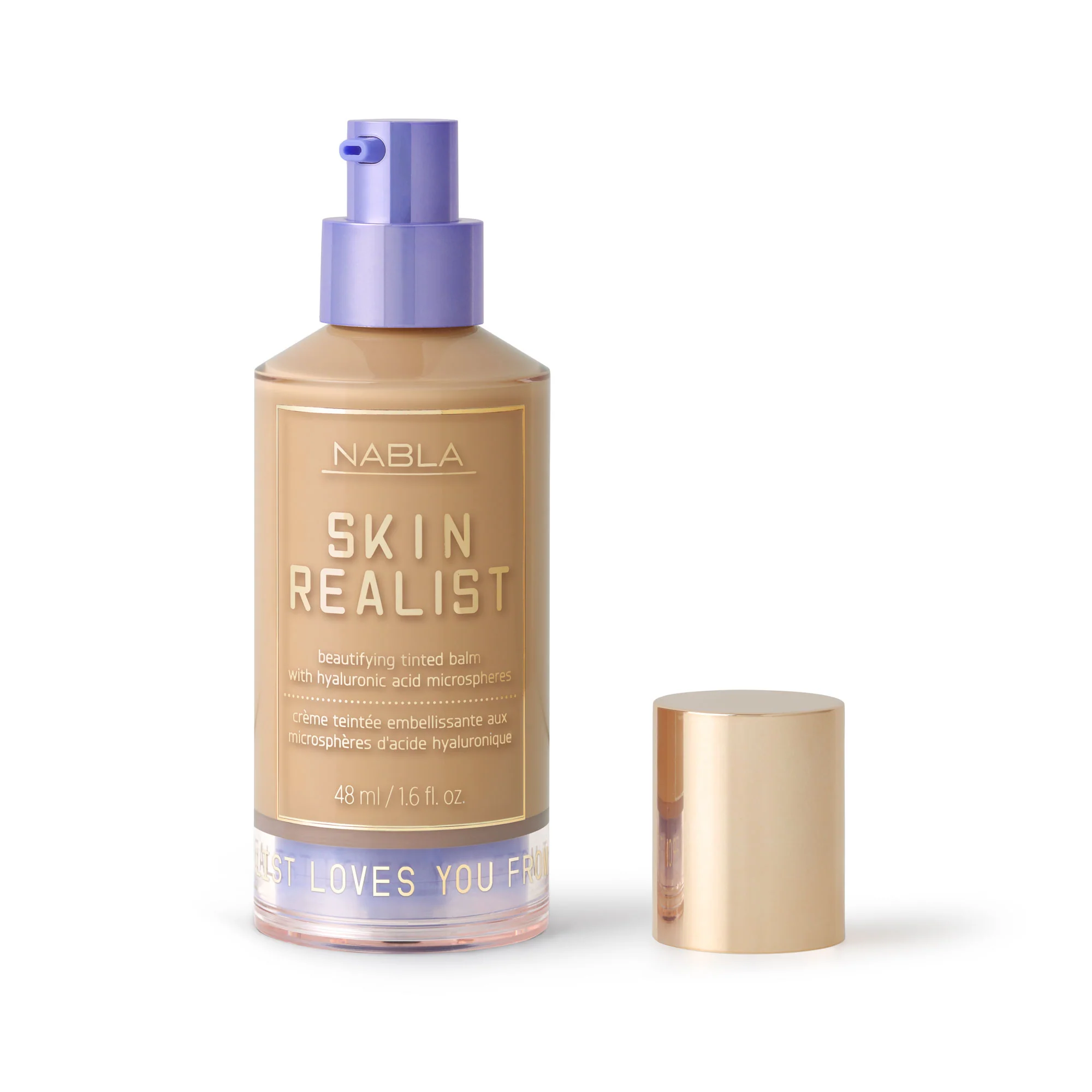 Bálsamo con color Skin Realist - Crema facial con color antiimperfecciones, BB Cream, CC Cream, base de maquillaje en crema, crema facial con color de efecto global
