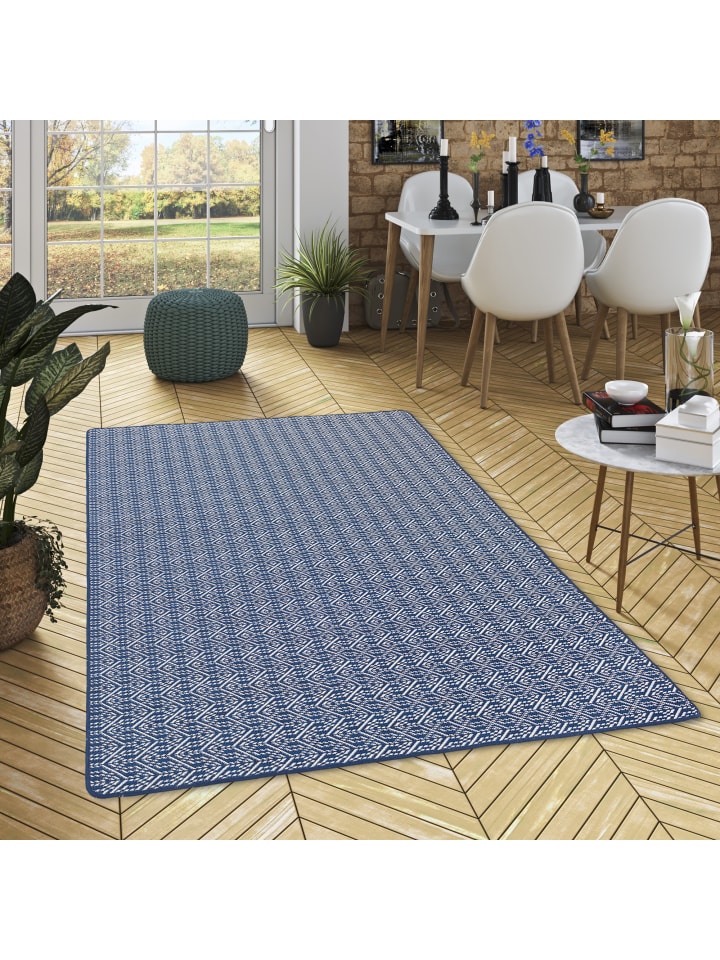 Snapstyle In- und Outdoor Teppich Beidseitig Cape Cod in Dunkelblau günstig kaufen