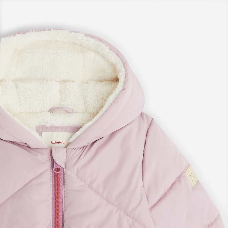 Parka bébé fille violette Catimini