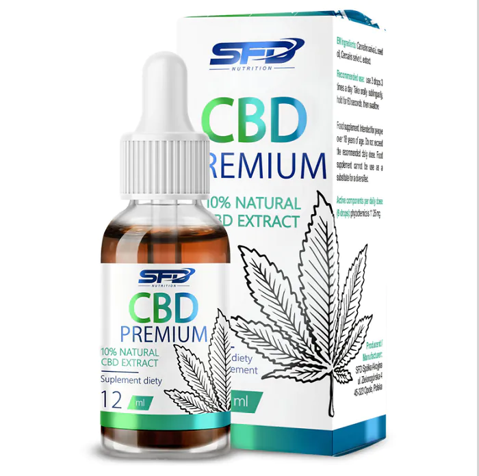 SFD CBD Premium 10%, Υγρό