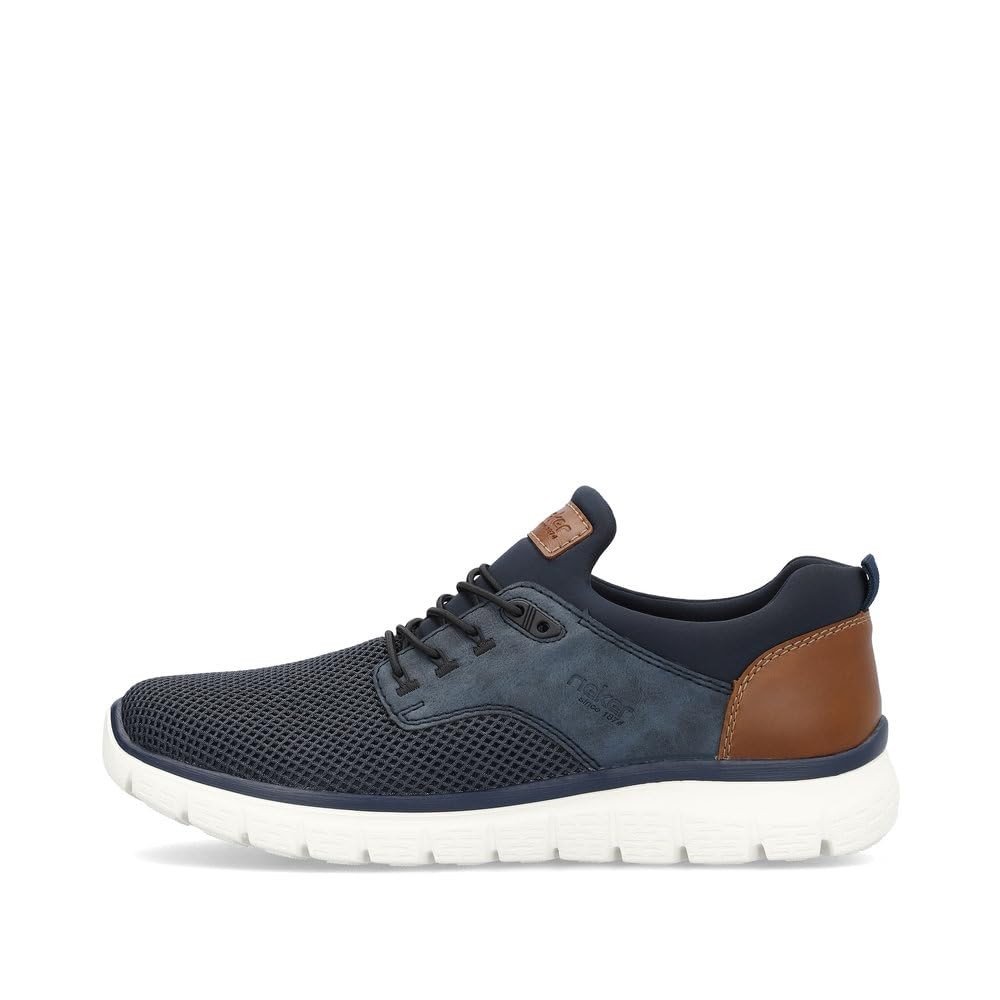 RIEKER Komfort Slipper blau