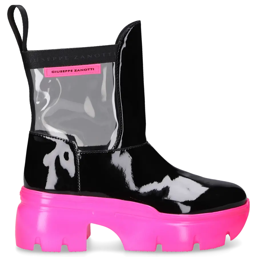 Giuseppe Zanotti - Stiefeletten APOCALYPSE RIOT Lackleder - schwarz