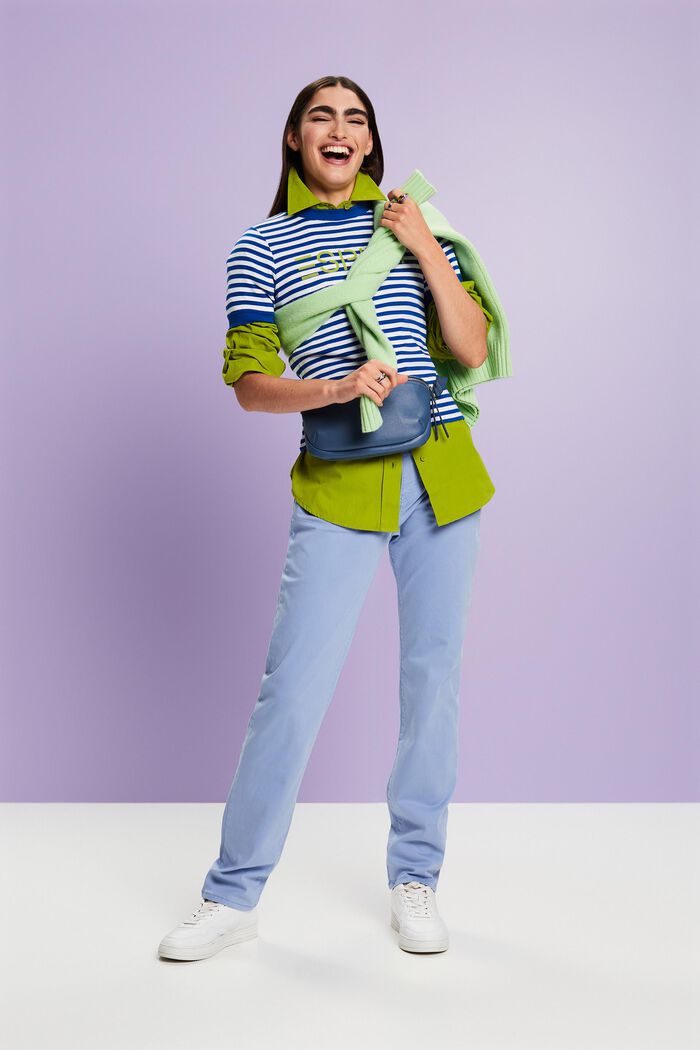 Twill-Hose in schmaler Passform