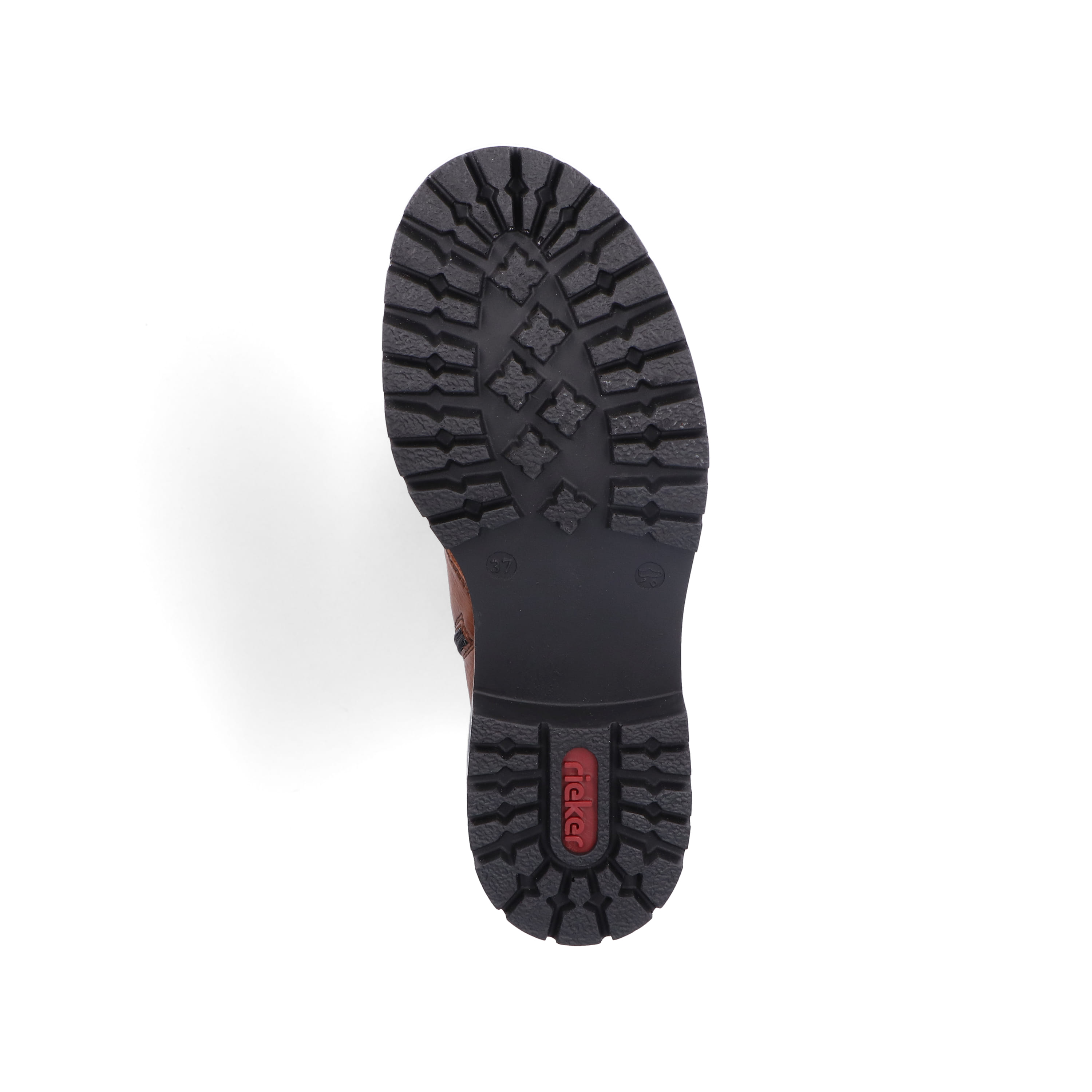 Rieker Damen Schnürstiefel kastanienbraun