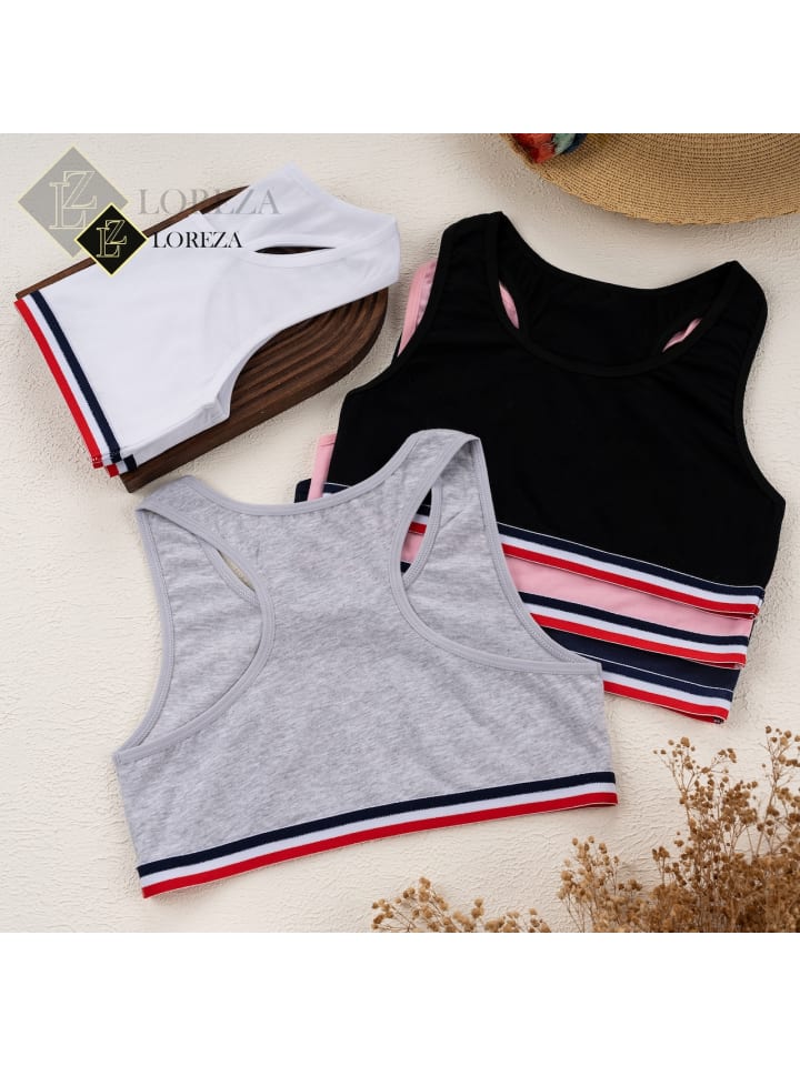 LOREZA 5er Set Bustier - Sport - Bunt günstig kaufen