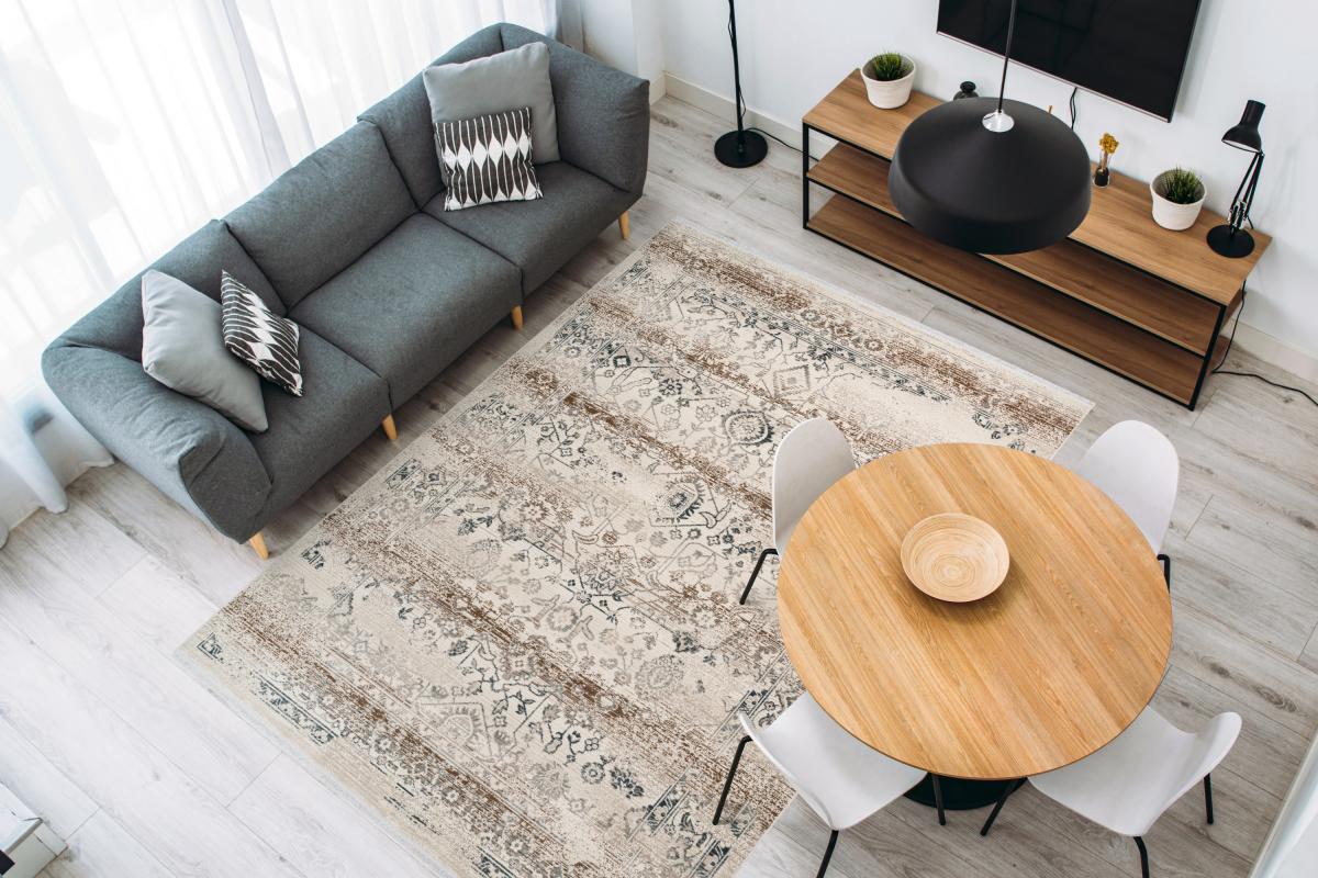 megusta Orientteppich Beige 200cm x 290cm