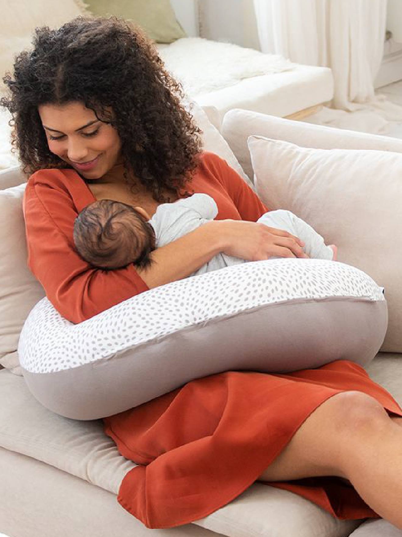 Doomoo Coussin de Maternité BABYMOOV ethnic petrol
