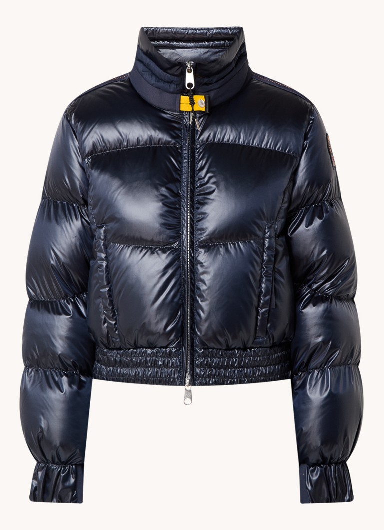 Parajumpers Sento cropped puffer jacket with down filling and side pockets