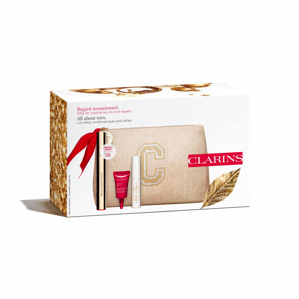 Clarins Coffret Mascara Supra Volume Coffret Noël Mascara