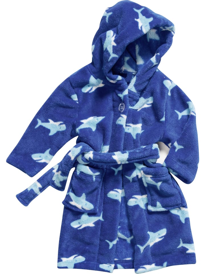 Playshoes Bademantel in blau günstig kaufen