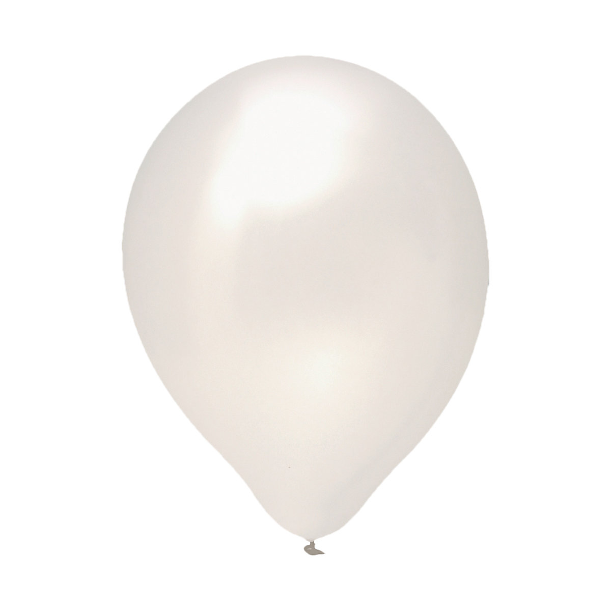 10 Latex-Luftballons Creme (Perlmutt), 29 cm