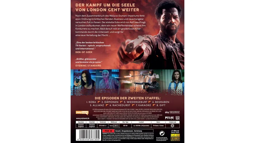 Gangs of London - Staffel 2  [2 BRs]