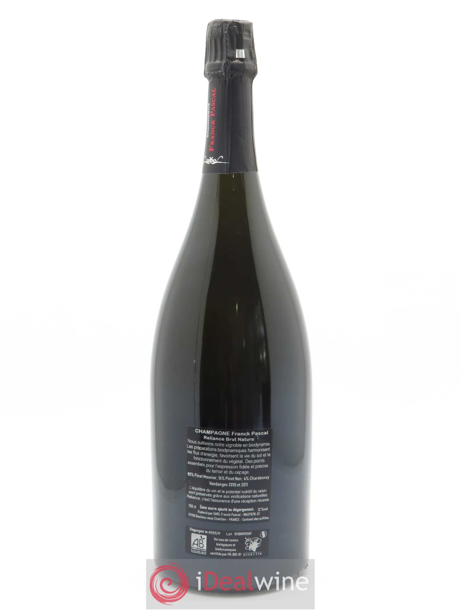 Reliance Brut Franck Pascal   - Lot de 1 Magnum
