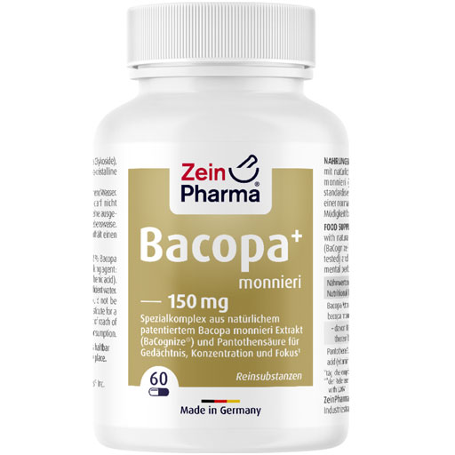 BACOPA Monnieri Brahmi 150 mg Kapseln  60 St  Kapseln
