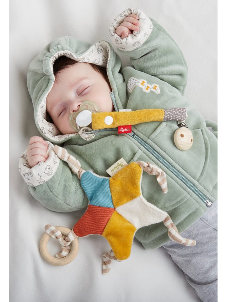 Sigikid Greifling Stern Colourful World Green in mehrfarbig günstig kaufen onesize