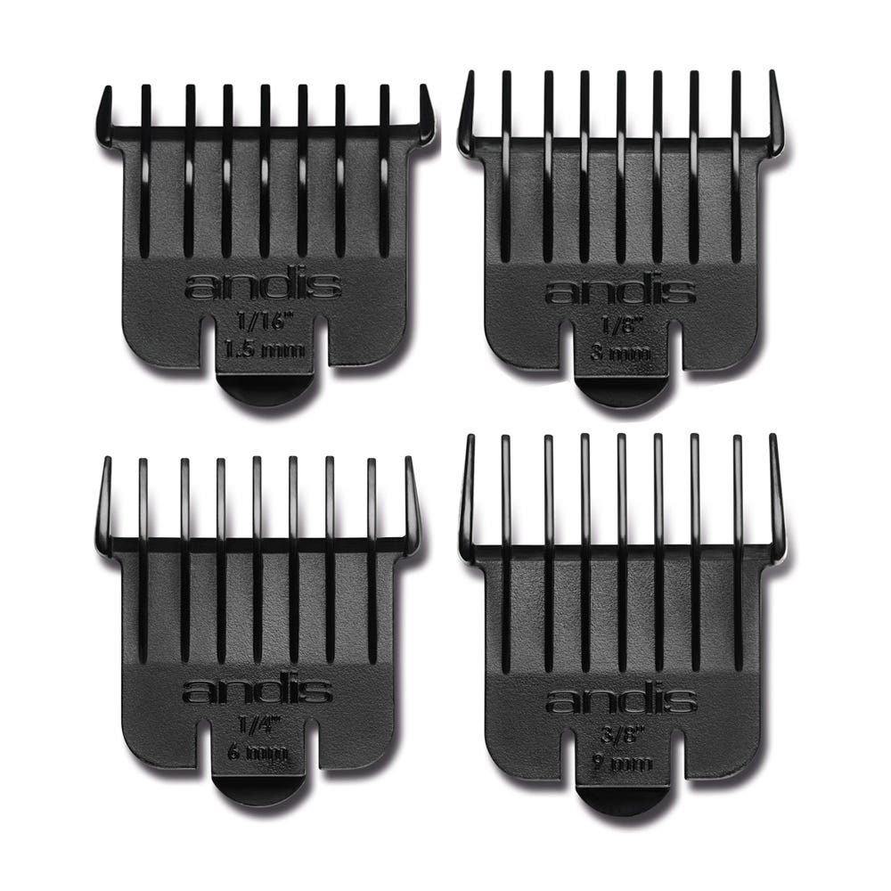 Andis Kammset T-Outliner & Super Liner (1,5/3/6/10mm)
