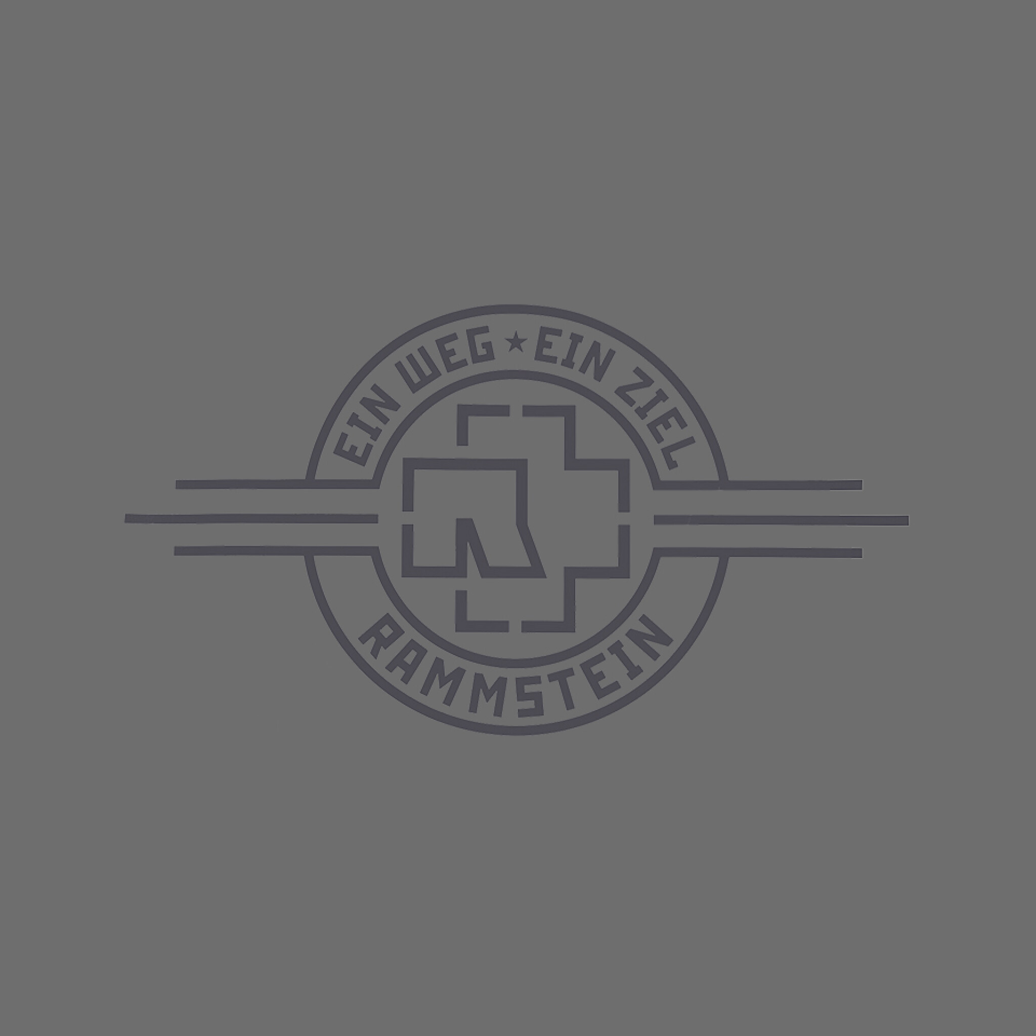 Autoaufkleber ”Ein Weg, ein Ziel”