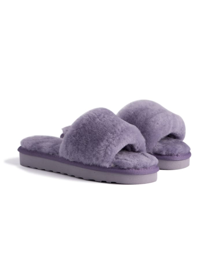 Aus Wooli Slipper Rosebay in Lilac günstig kaufen