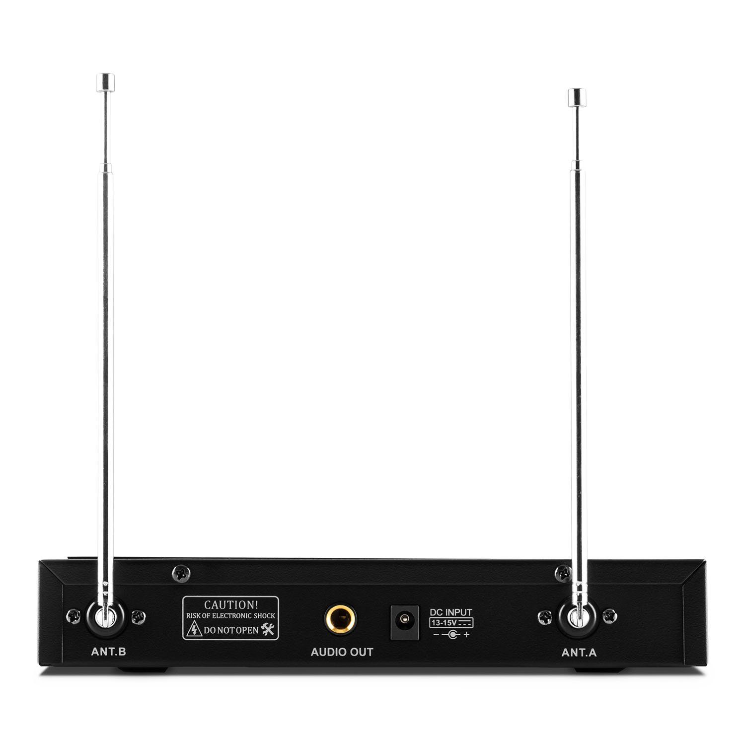 Auna Mikrofon VHF-400 Duo1 Funkmikrofon-Set