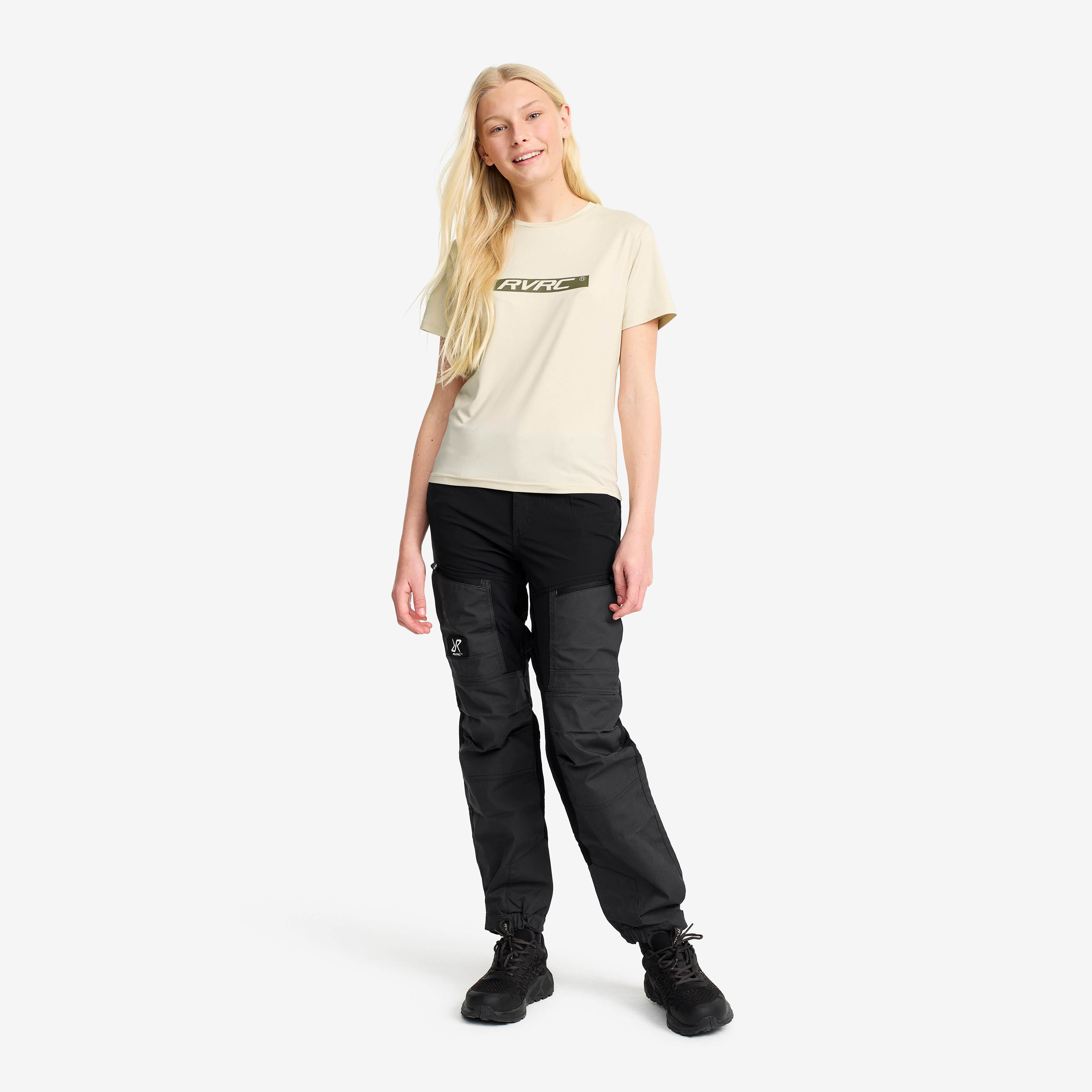 Backpacker Tee Teens Rainy Day