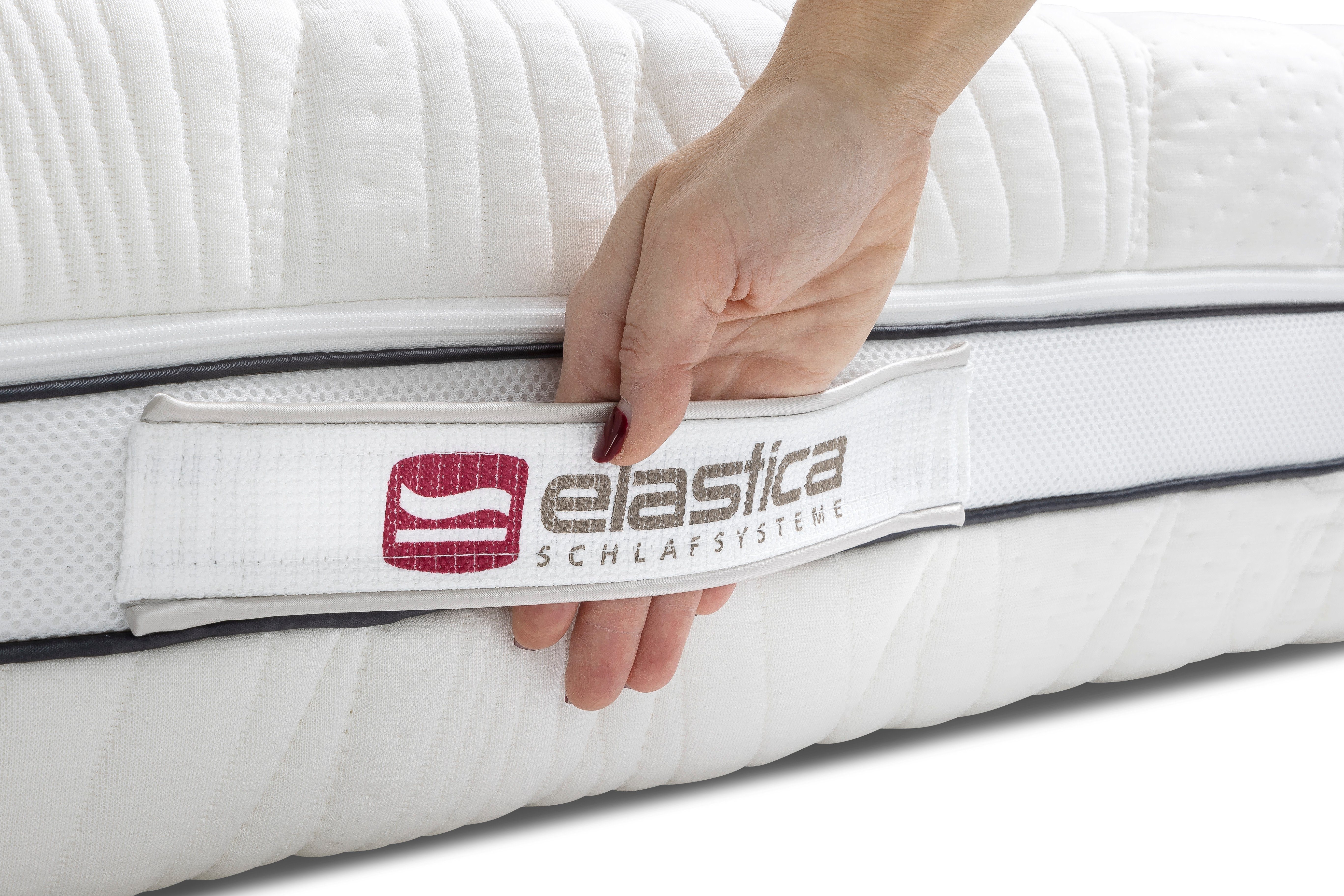 Kaltschaummatratze PLANET VERDE 21 WENDE, elastica SCHLAFSYSTEME, 21 cm hoch