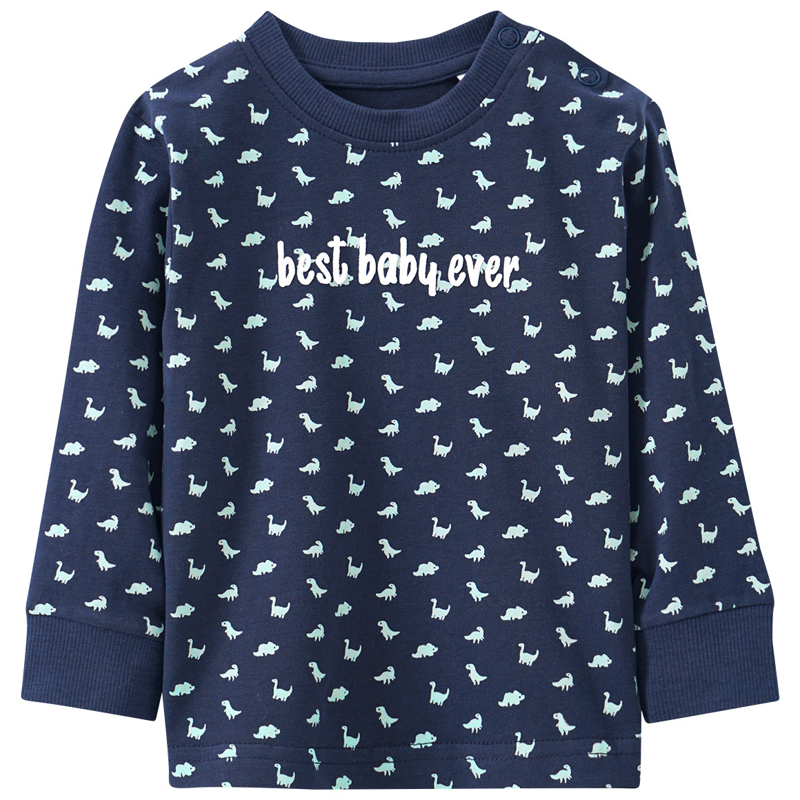 Baby Langarmshirt mit Allover-Print