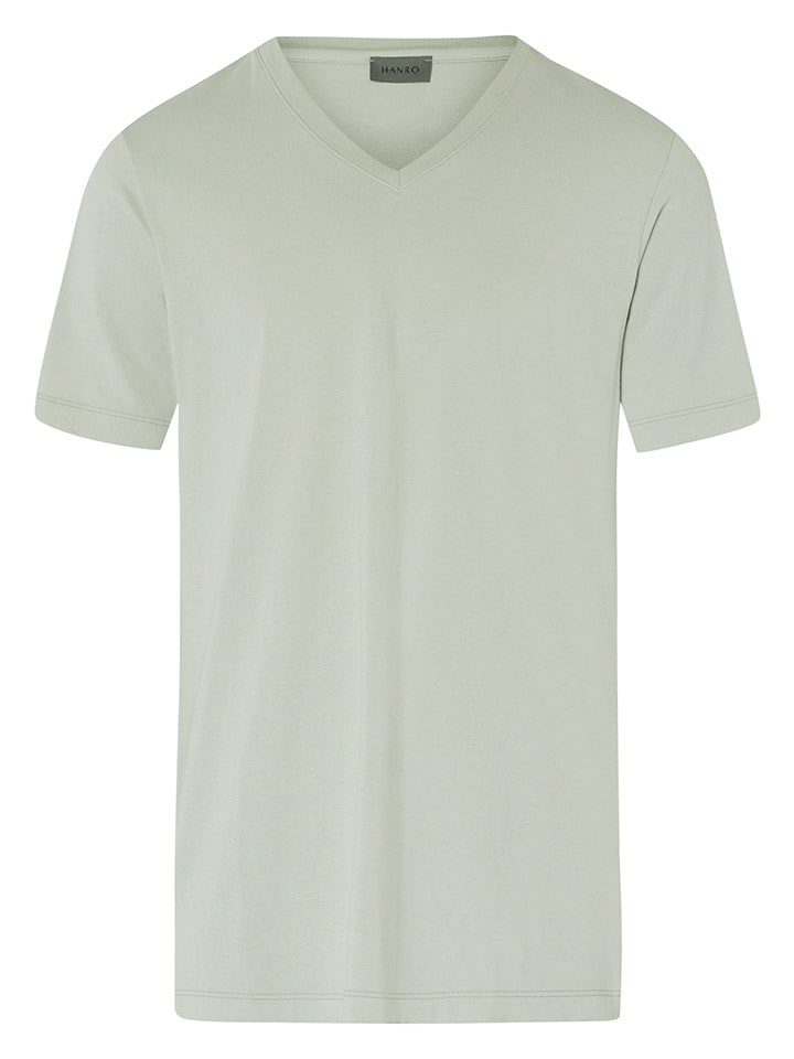 Hanro Pyjama-Oberteil in Grün günstig kaufen
