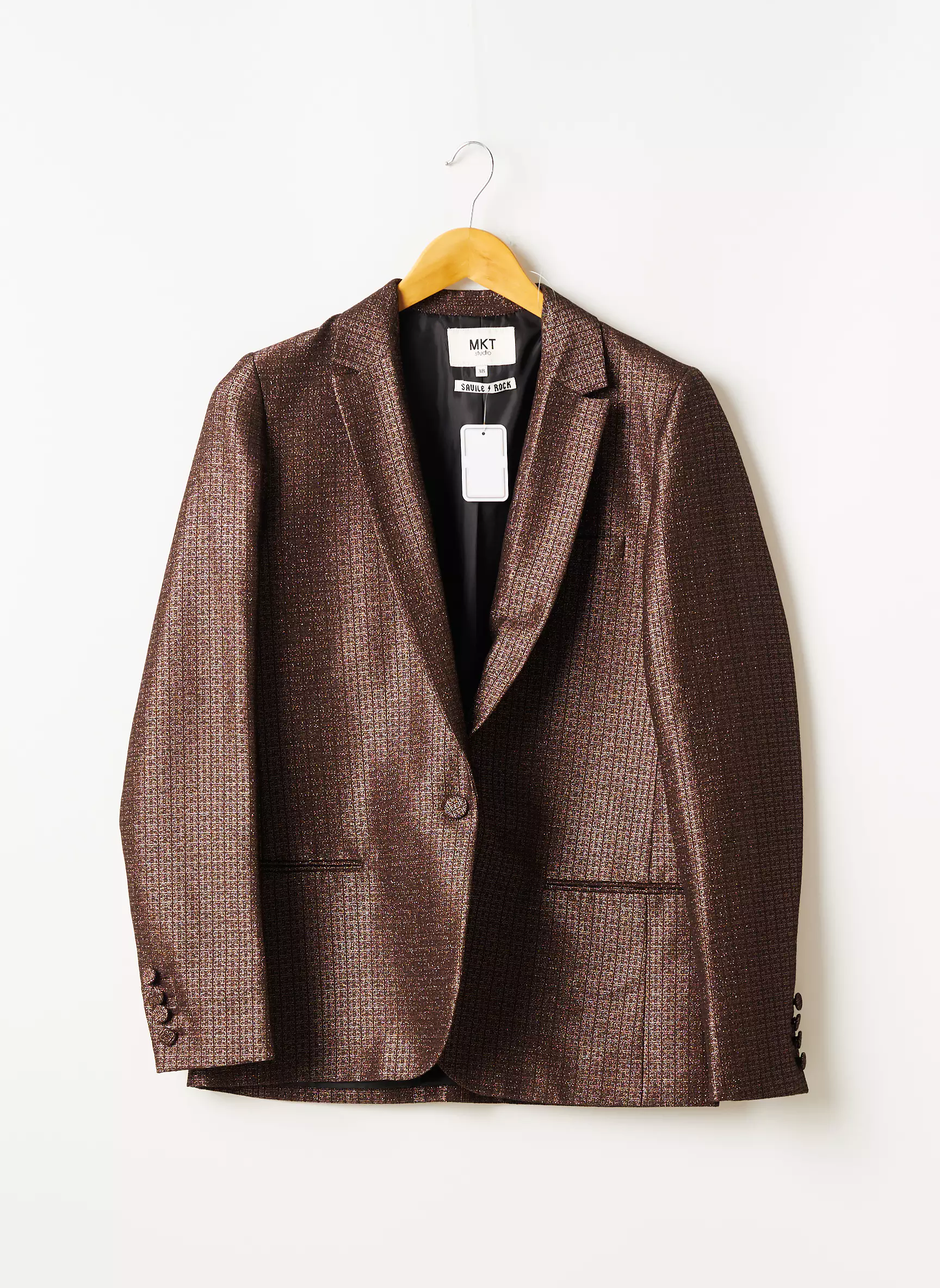Mkt Studio Blazers Femme couleur marron