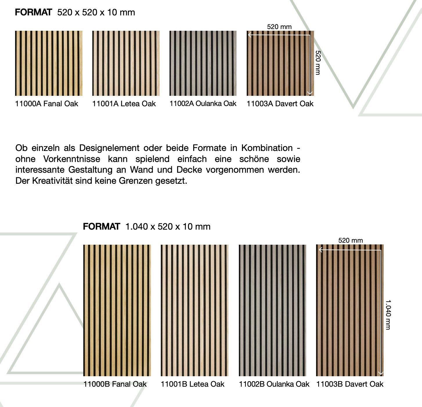 IKHEMalarka 3D Wandpaneel Lamellen Holz Wandpaneele Deckenpaneele, (1 Stück) 1mm Holz - 9 mm Filz​ /// Dekoren 0,27qm / 0,54qm