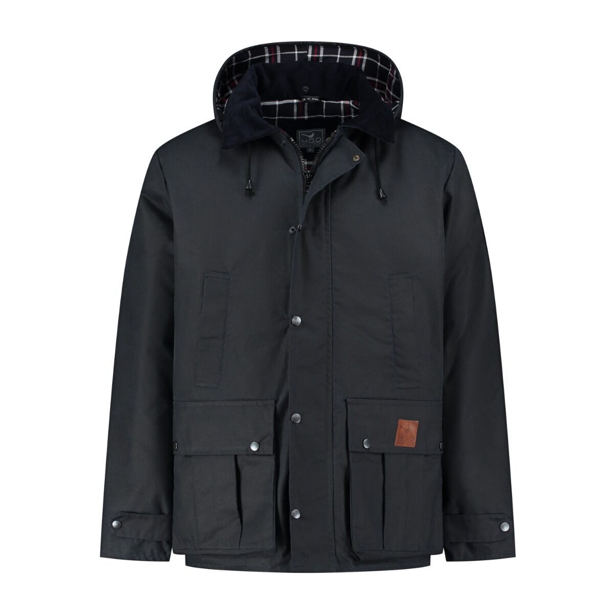 MGO Brandon Navy Herren Wachsjacke