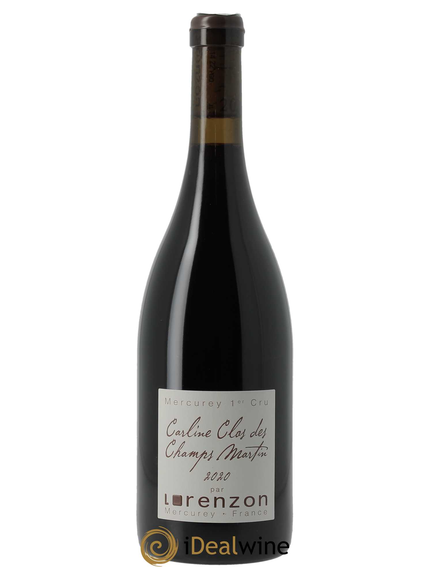 Mercurey 1er Cru Les Champs Martin Bruno Lorenzon  2020 - Lot de 1 Bouteille