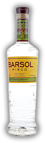 Barsol Pisco Mosto Verde Quebranta Barsol Pisco Mosto Verde Quebranta  0,7	 Liter - Vol 41,8%