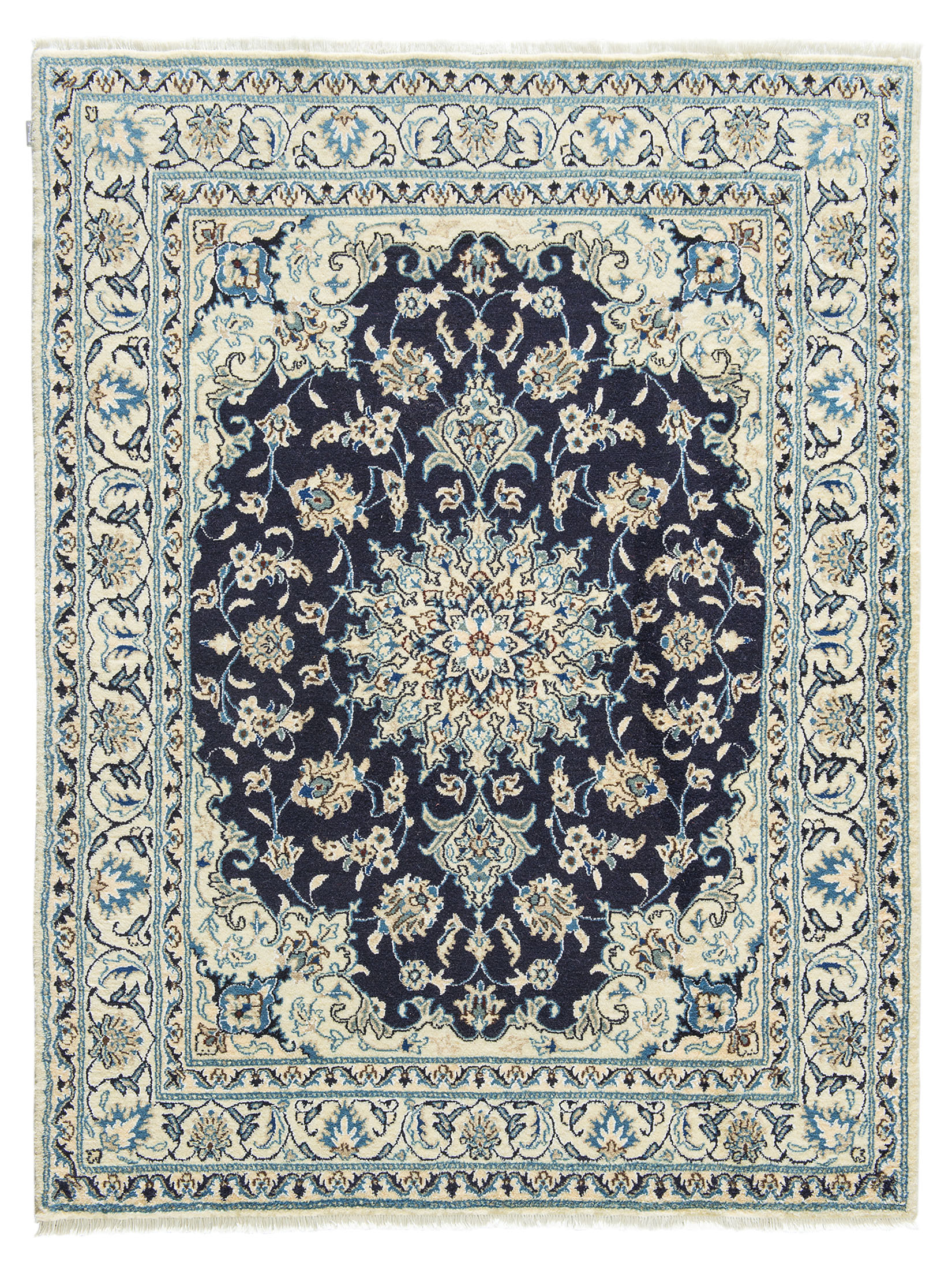 Kaschmar Nain 12 Lah ca. 145 x 190 cm, Unikat / Einzelstück