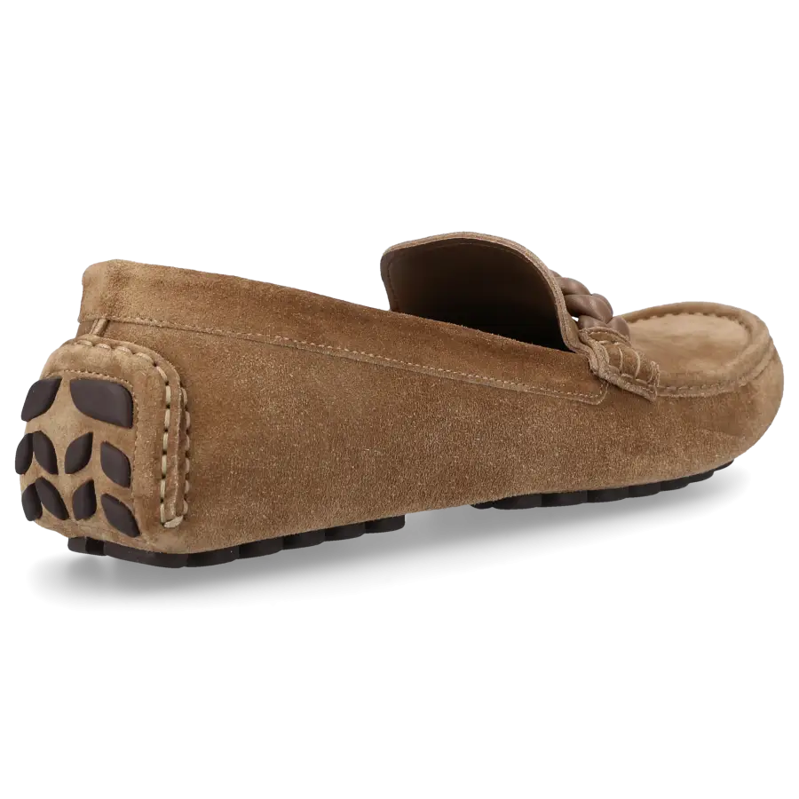 Gianvito Rossi - Mokassins MONZA Veloursleder - beige