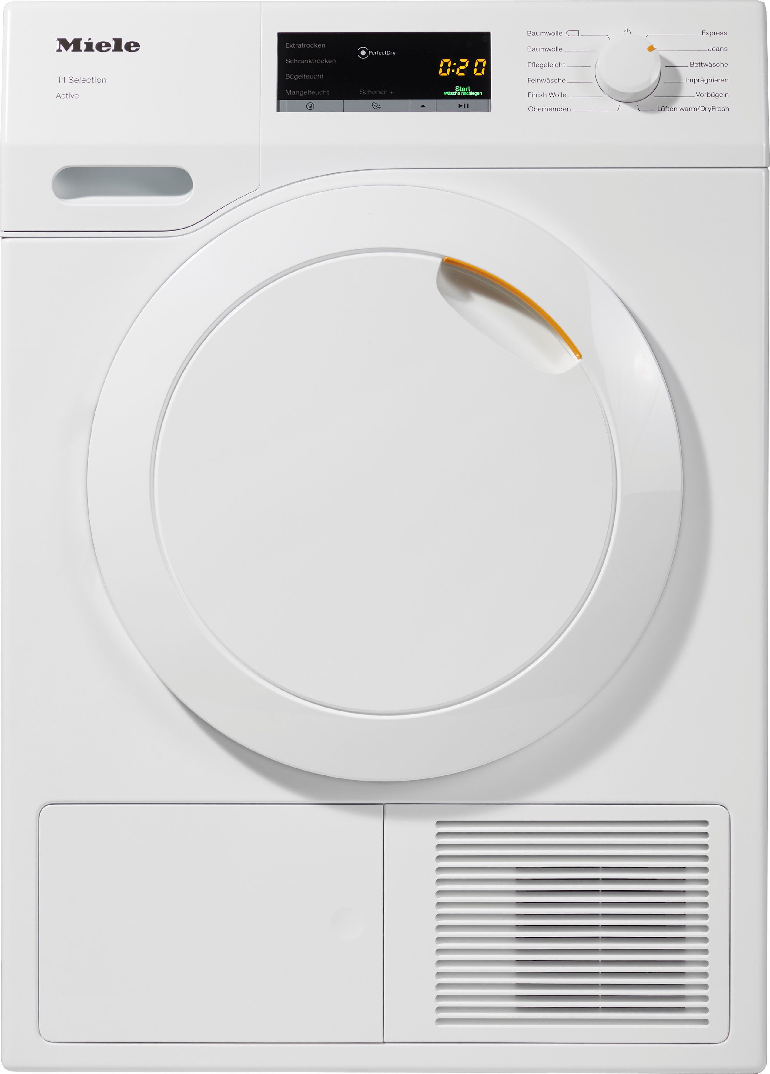 Miele Wärmepumpentrockner TSA213WP Active, 7 kg, PerfectDry zur punktgenauen Trocknung