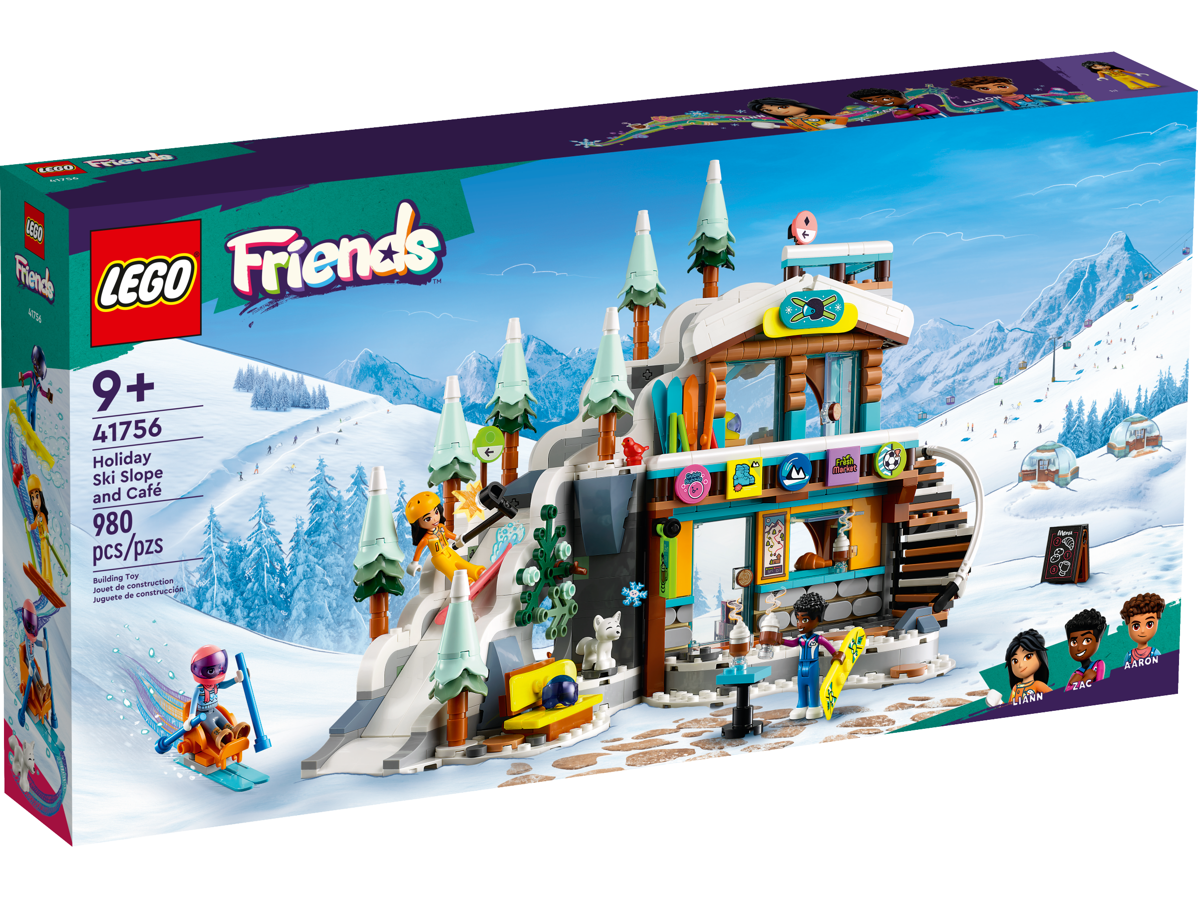 Skipiste und Café 41756
