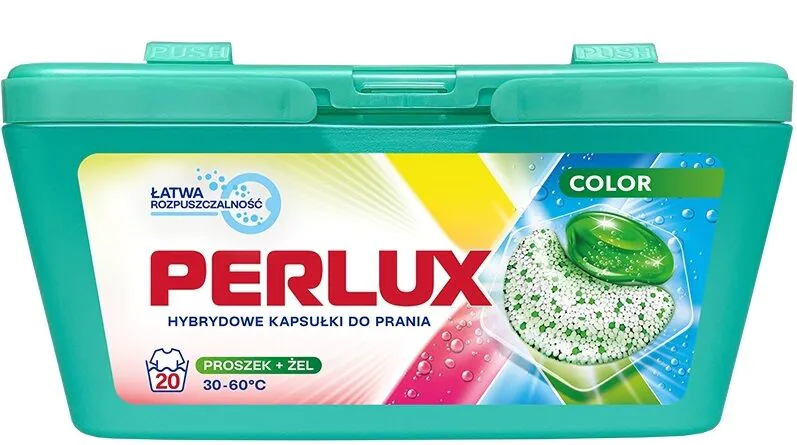 „Perlux Hybrid“ spalvotų skalbinių kapsulės